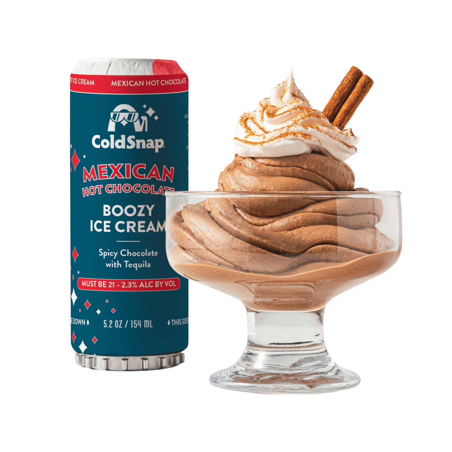 Mexican Hot Chocolate Boozy Ice Cream, 12-Pack – ColdSnap