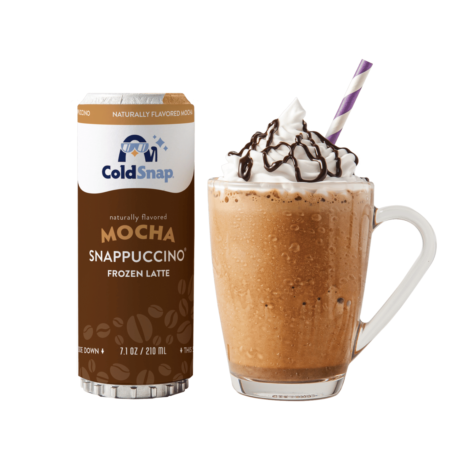 Mocha Snappuccino® Frozen Latte, 12-Pack – ColdSnap