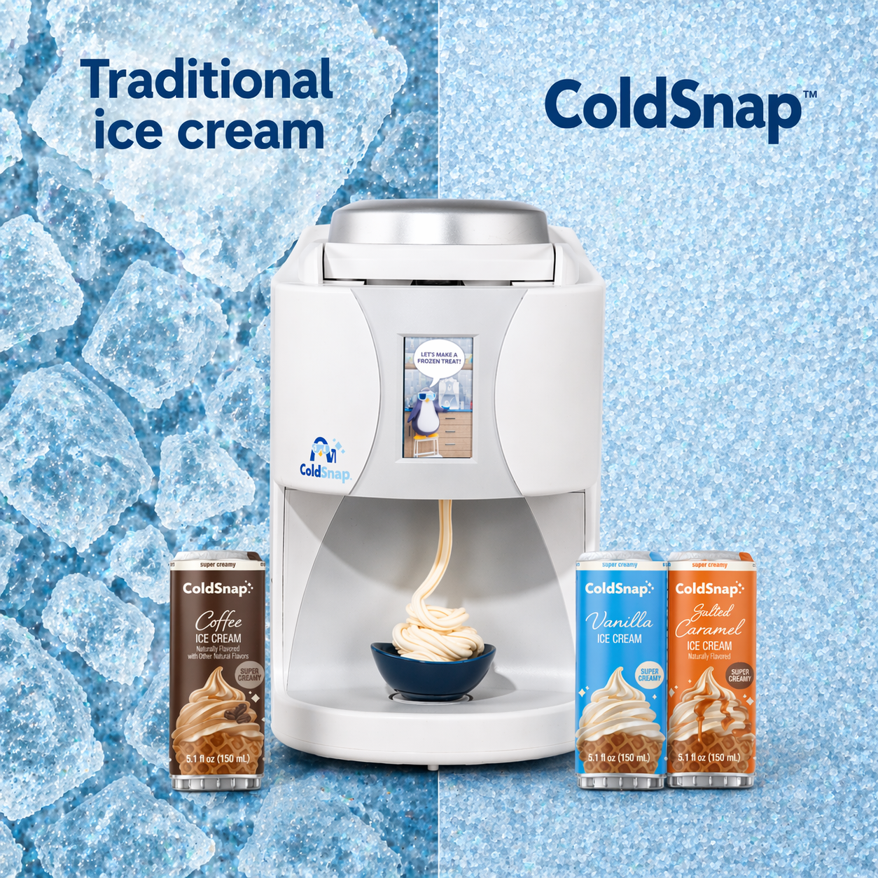 The Science Behind the Creaminess: How ColdSnap Makes Premium Ice Cream from a Shelf-Stable Pod