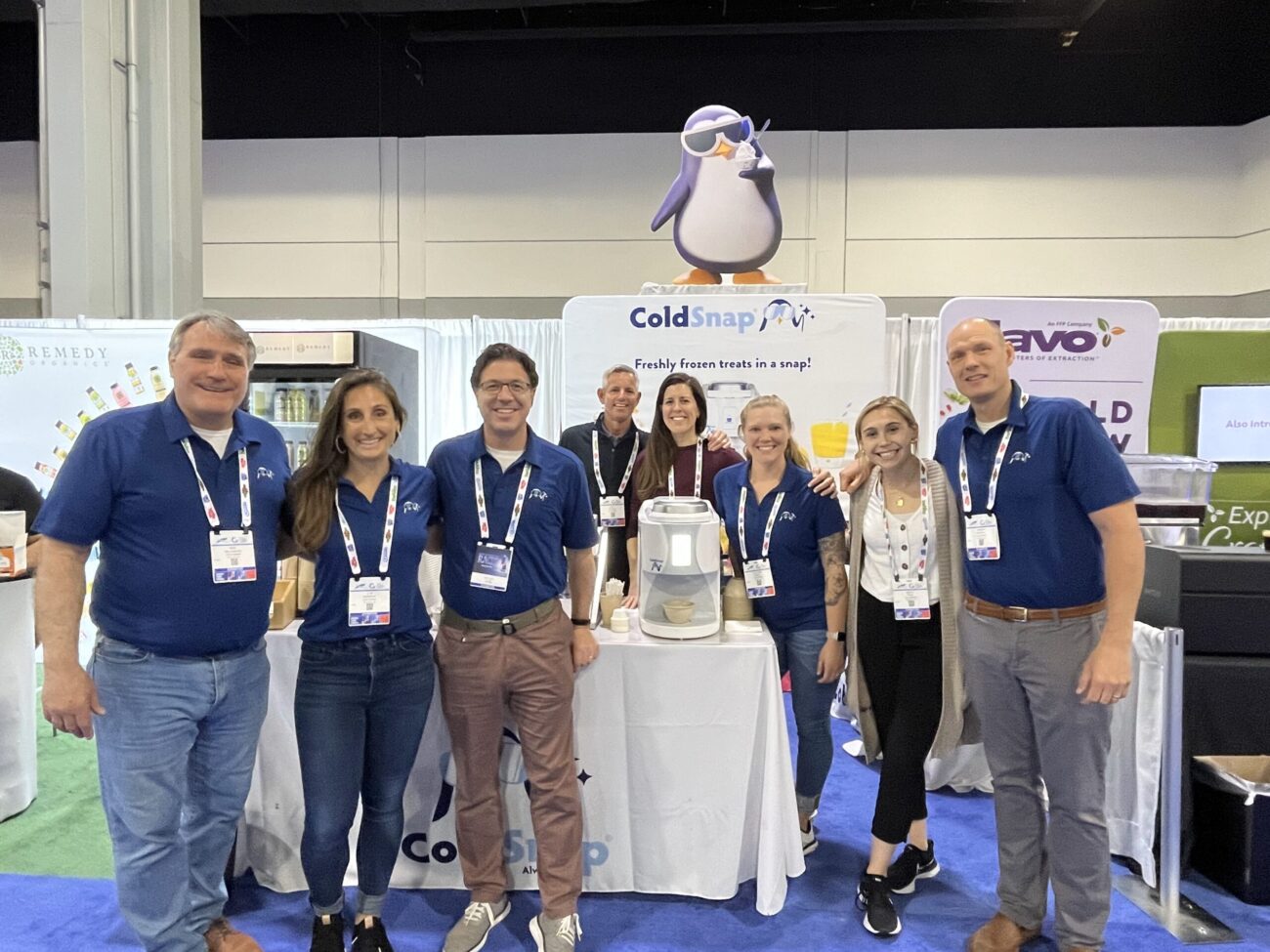 The ColdSnap team at NAMA