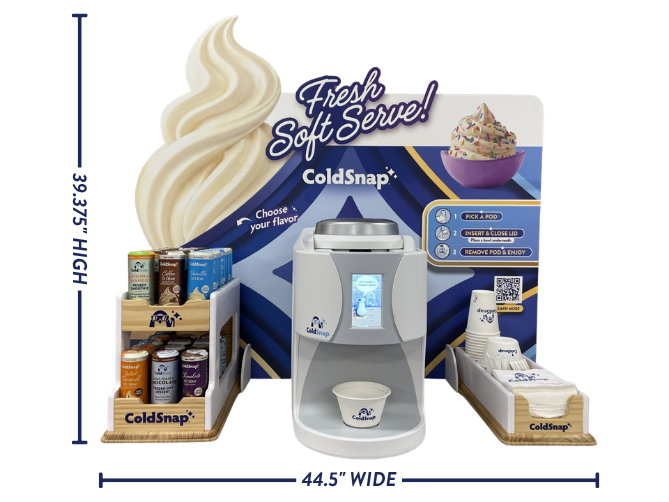 ColdSnap Merchandiser Display