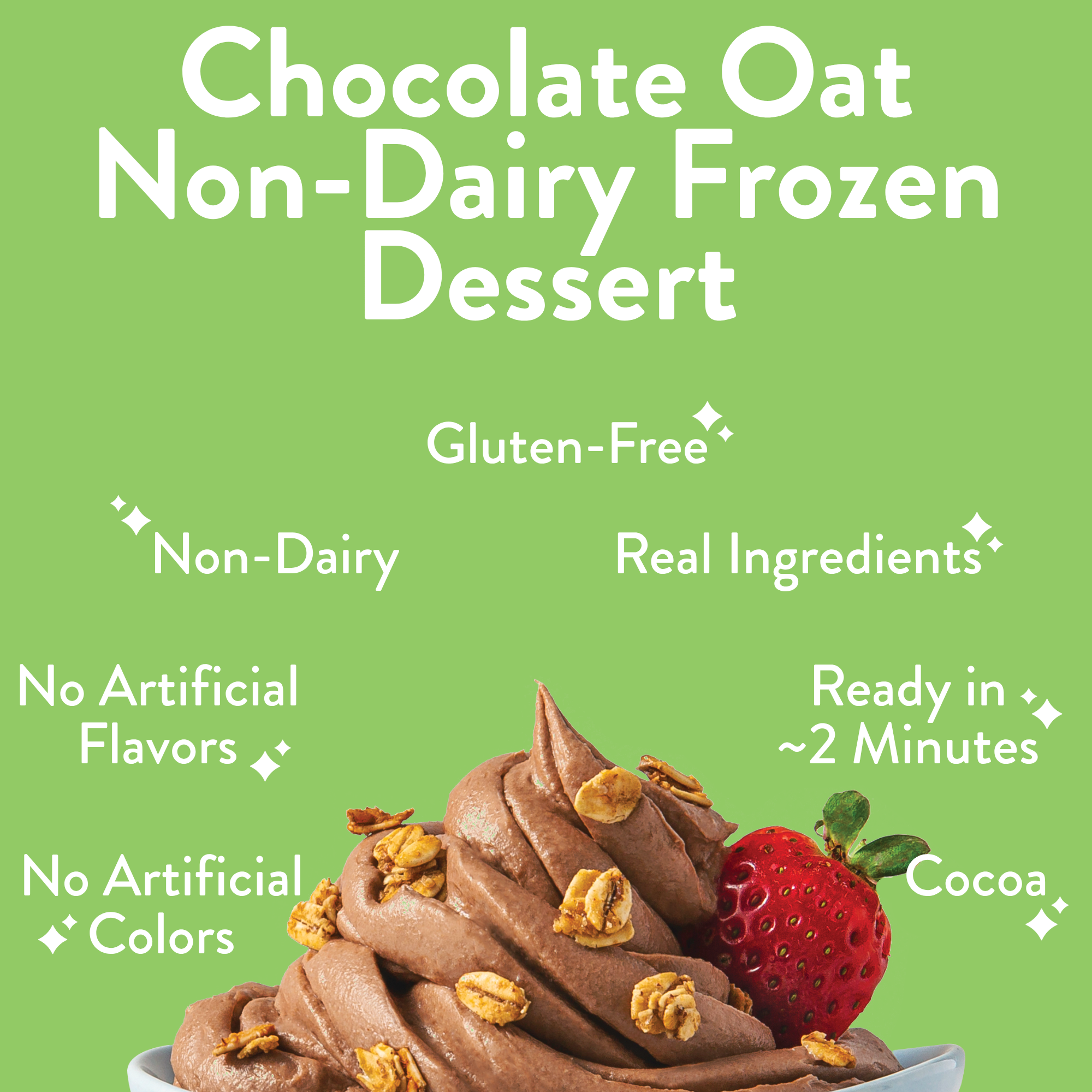 Chocolate Oat Non-Dairy Frozen Dessert, 12-Pack