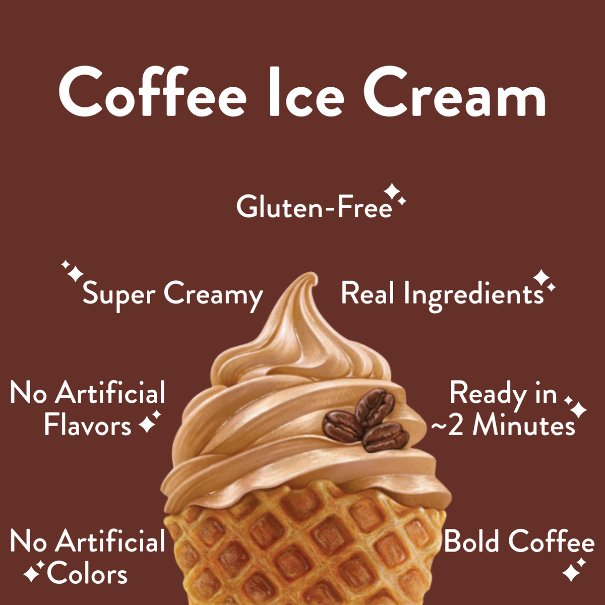 激安 新品 ICE CREAM アイスクリーム COFFEE PANTS Coffee Ice Cream, 12-Pack – ColdSnap