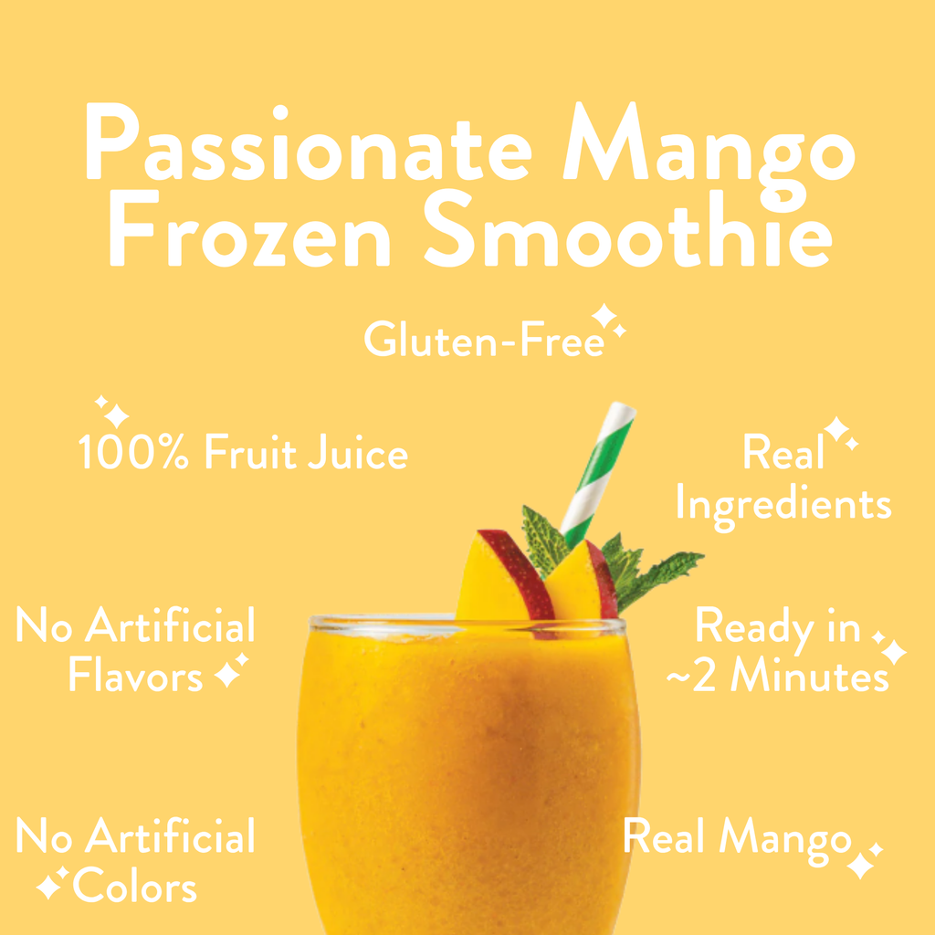 Passionate Mango Frozen Smoothie, 12-Pack