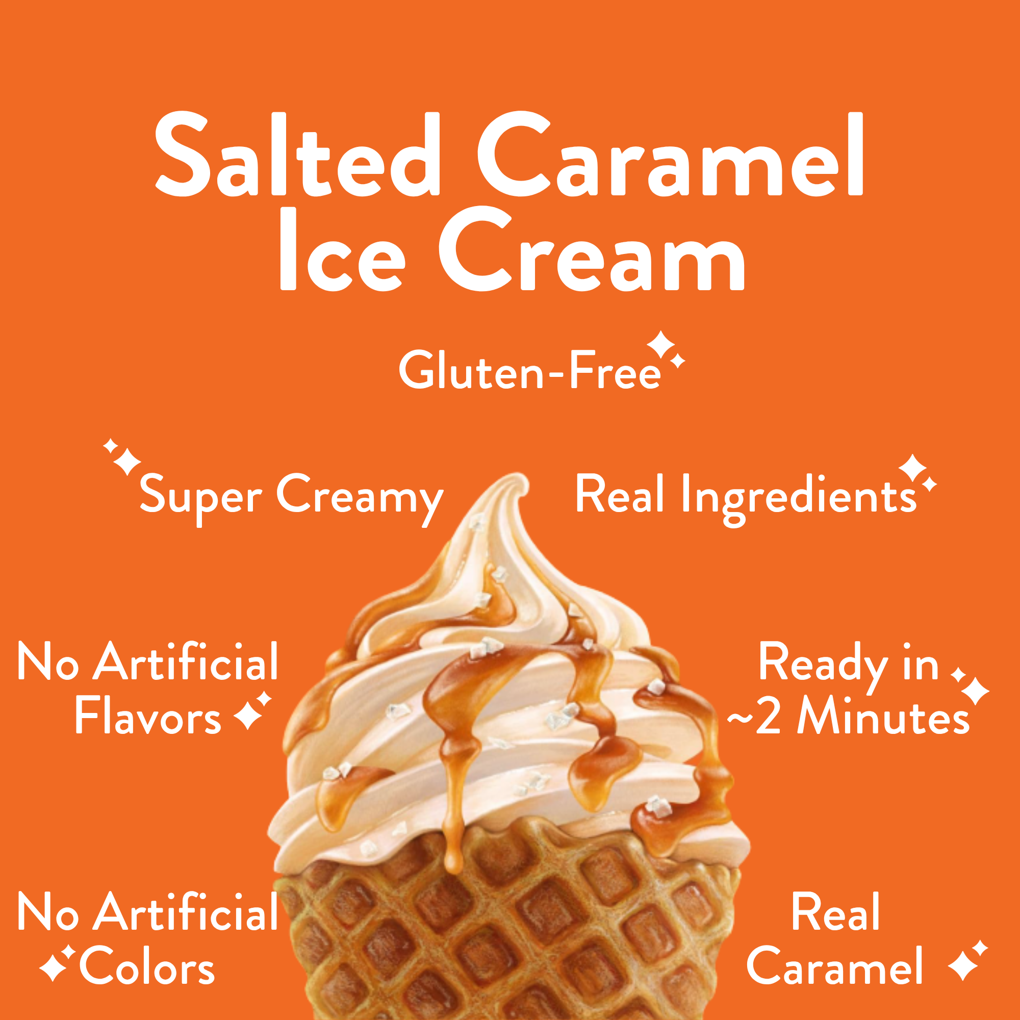 Salted Caramel Ice Cream, 12-Pack