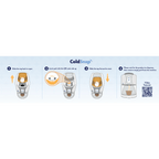 Instructional placemat for using the ColdSnap® machine. 