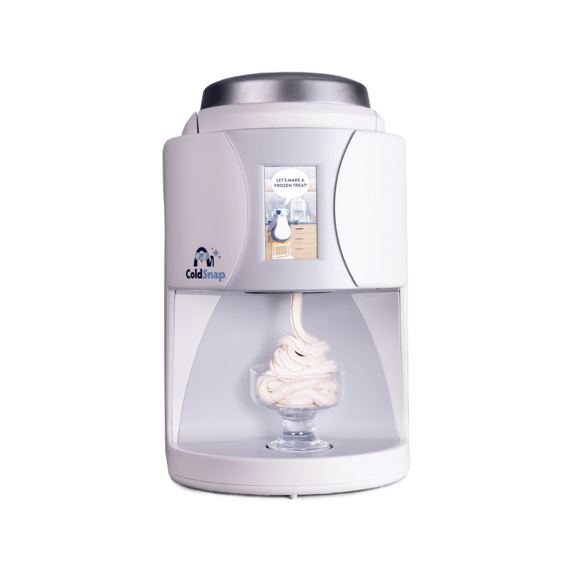 ColdSnap® frozen treat machine dispensing soft serve ice cream