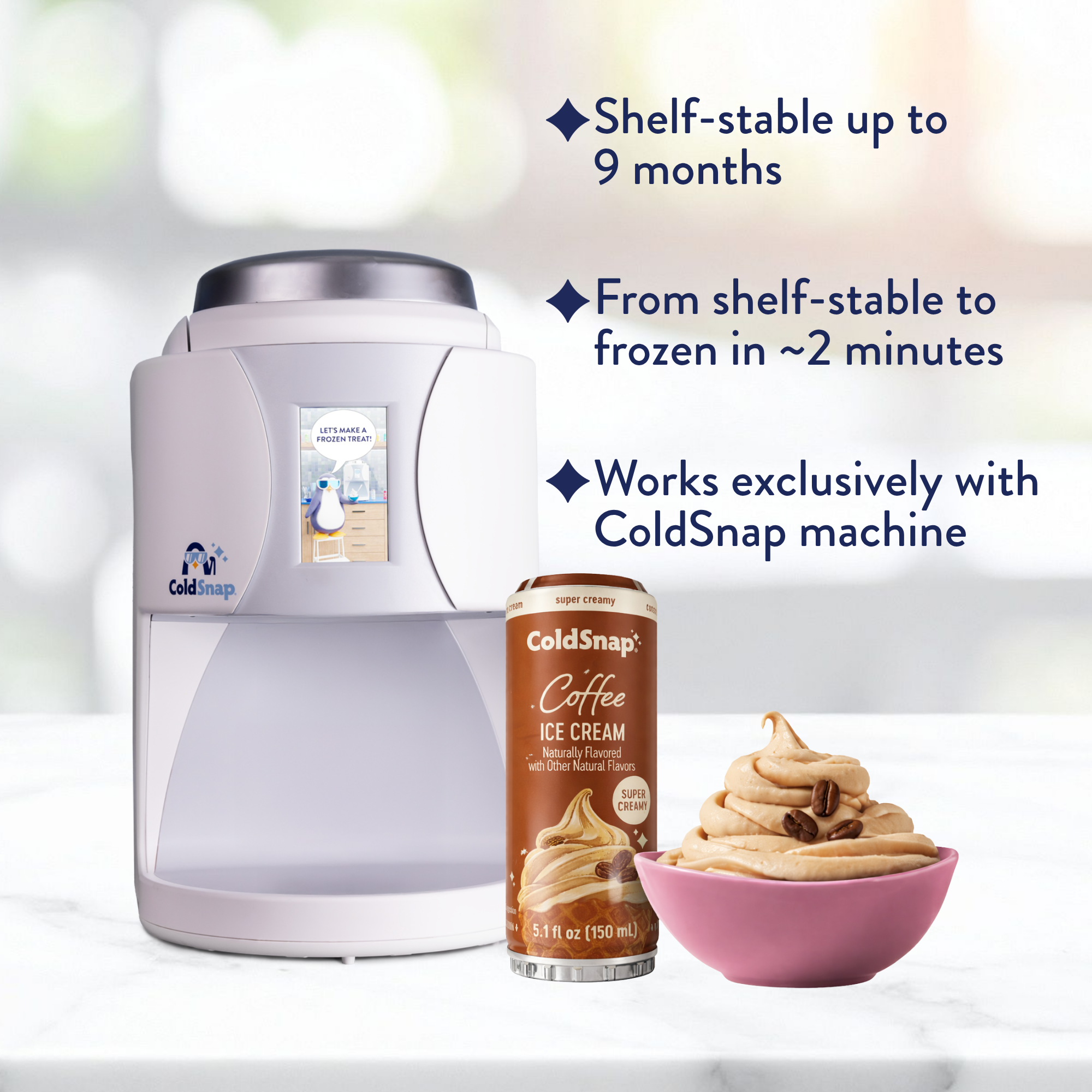 Coffee Ice Cream, 12-Pack