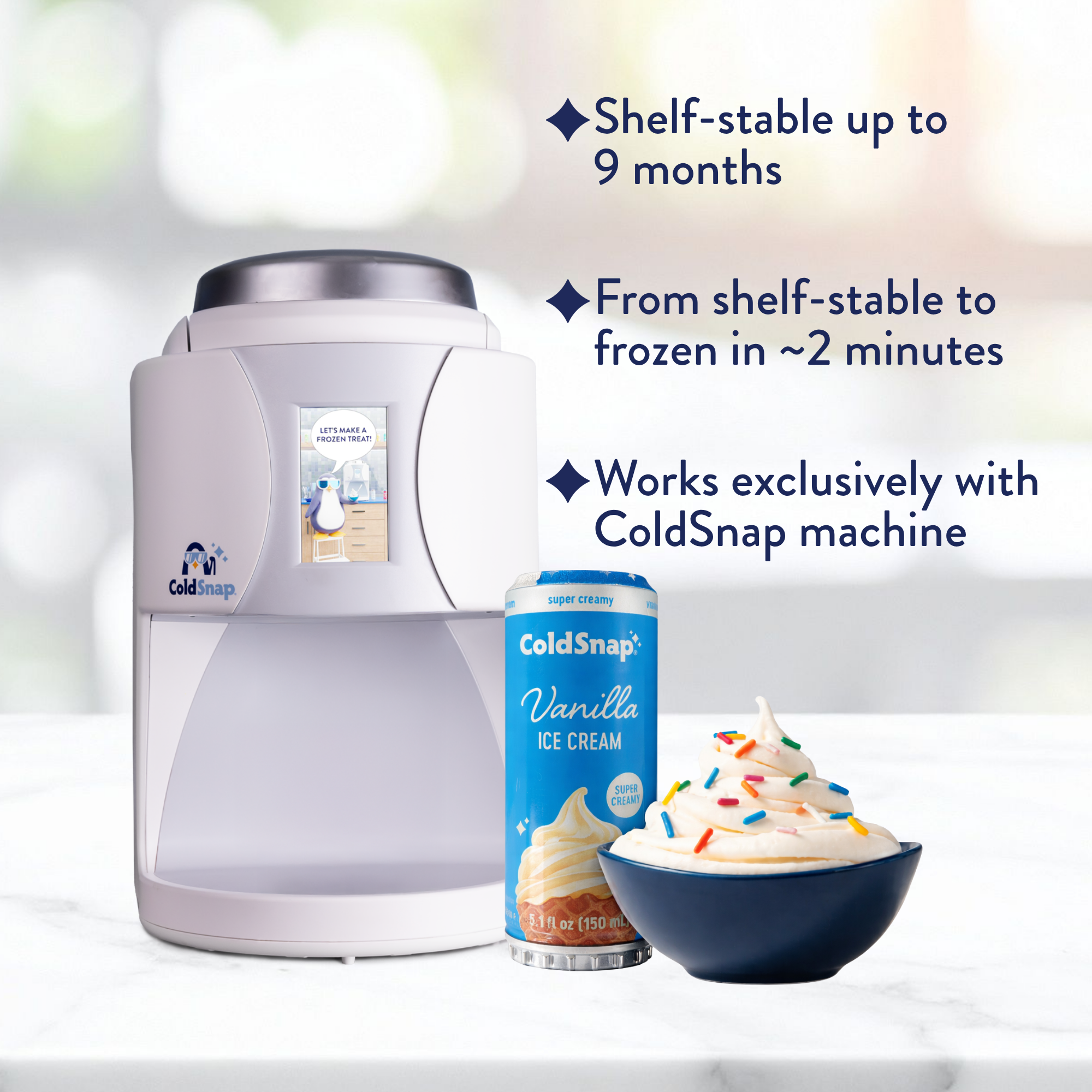 Vanilla Ice Cream, 12-Pack