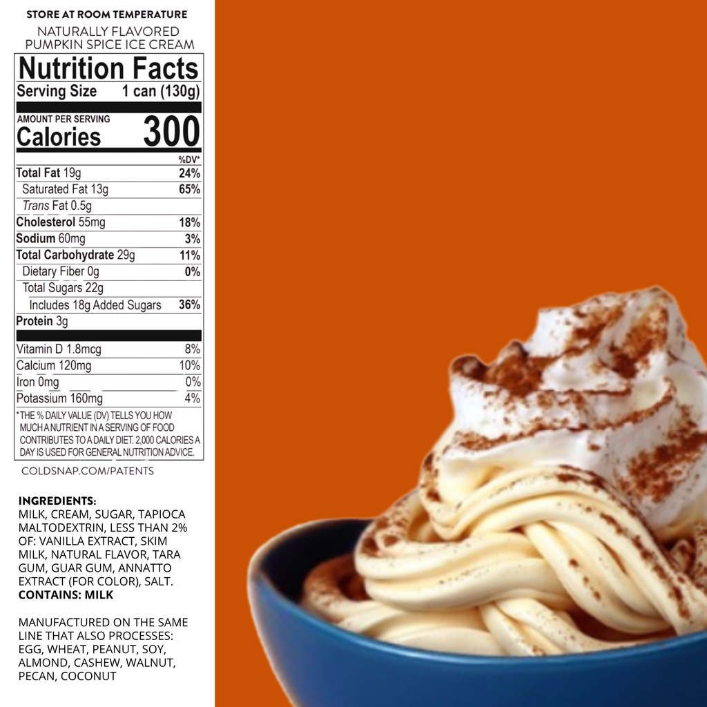 Pumpkin Spice Ice Cream