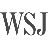 WSJ logo in black on a white background