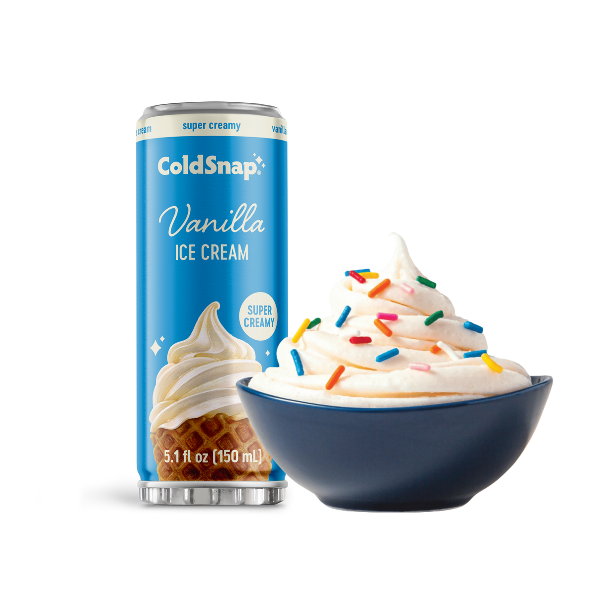 Vanilla Ice Cream, 12-Pack