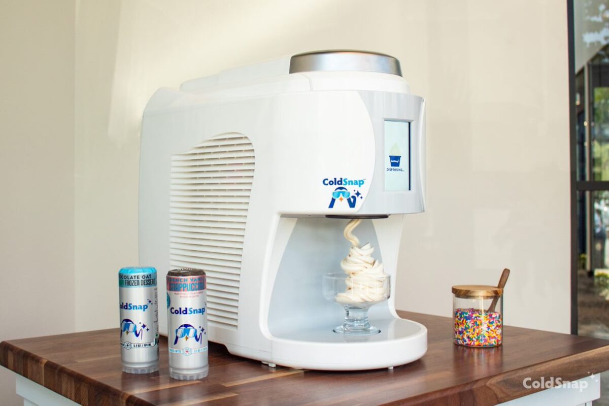 The GameChanging, NoClean Soft Serve Ice Cream Machine ColdSnap®