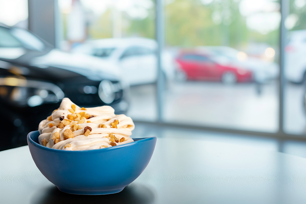 ColdSnap car dealership ice cream CSI score improvement ColdSnap car dealership ice cream machine improves CSI scores