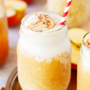 Apple cider float 